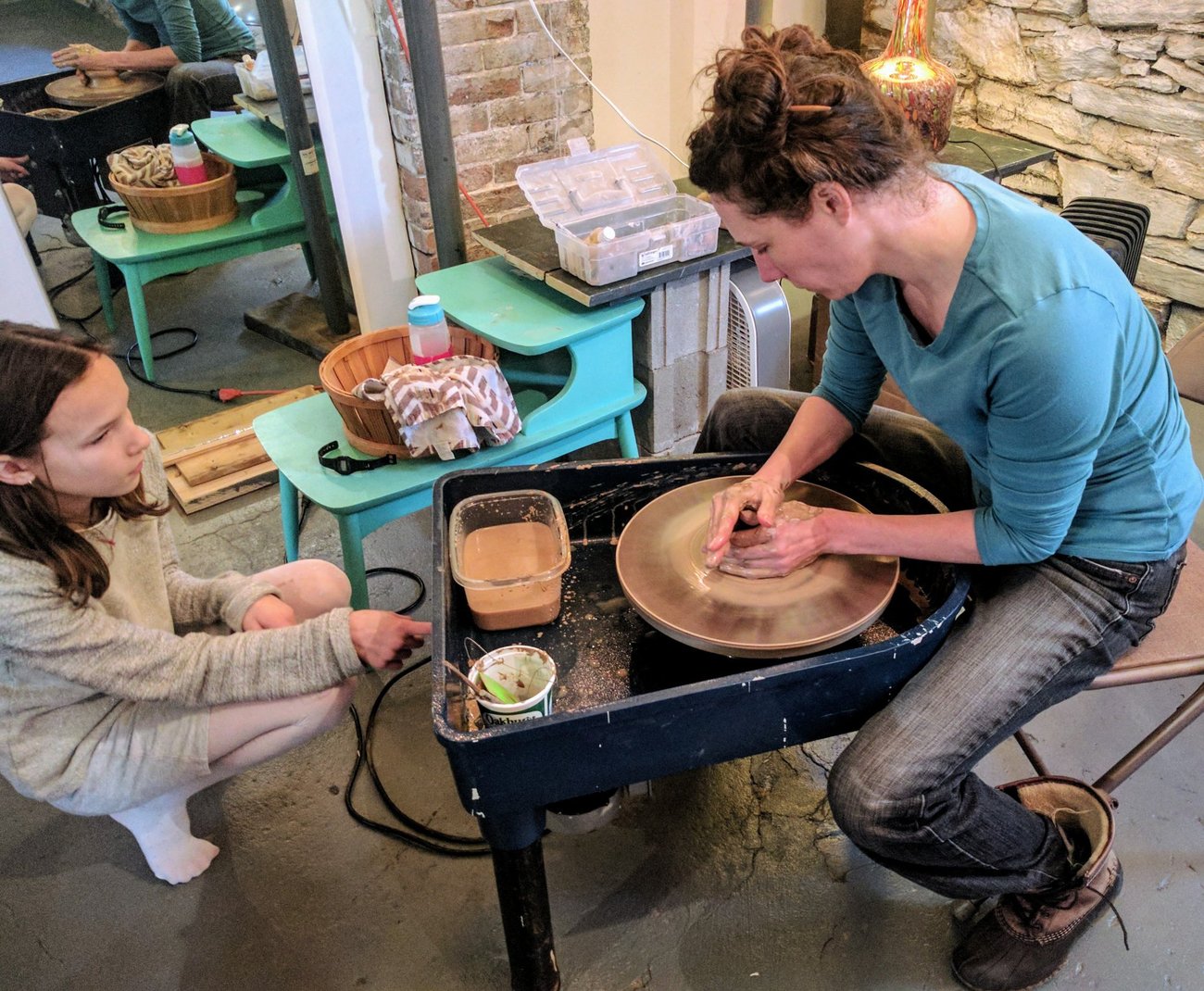 Pottery Studio Christened