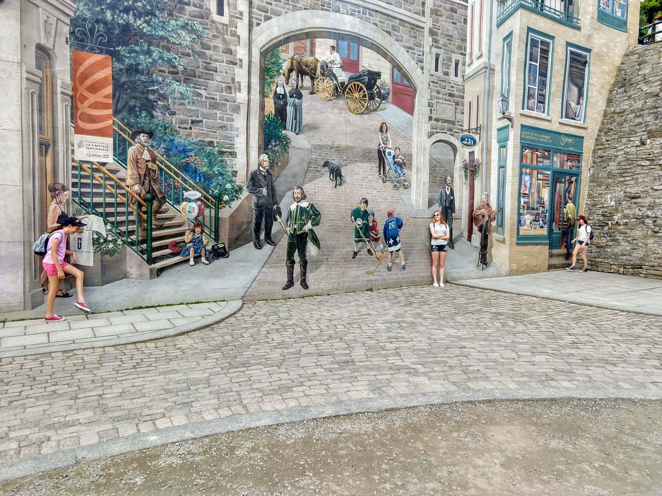 Quebec City Mural