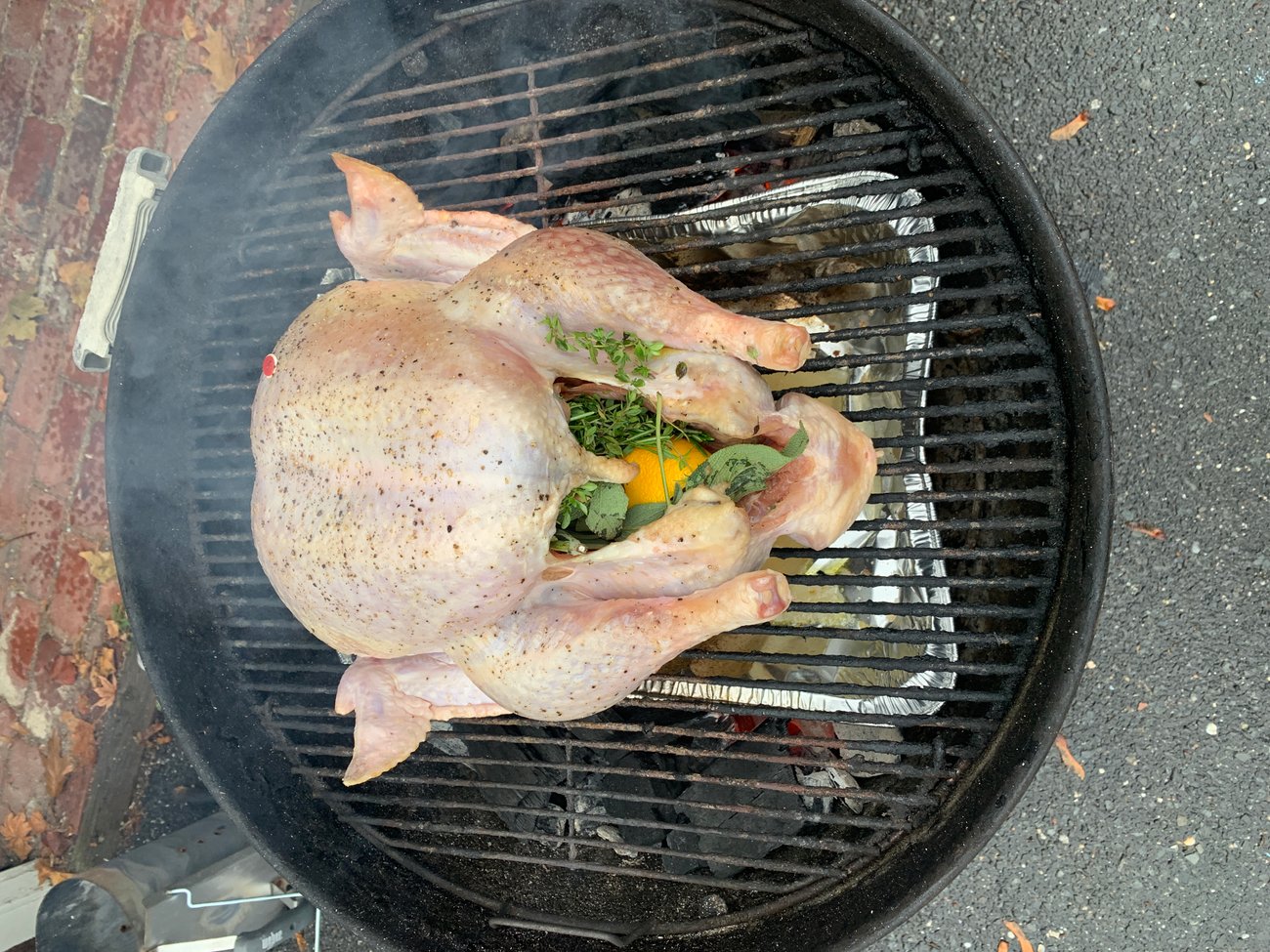 Bird on Grill