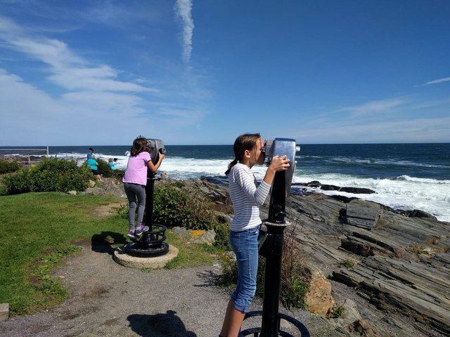 two lights surf watchers